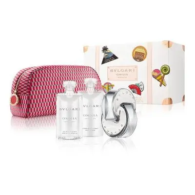 Bvlgari Omnia Crystalline Pcs Set: 2.2 Eau De Toilette Spray + 2.5 Body Lotion + 2.5 Bath And Sh