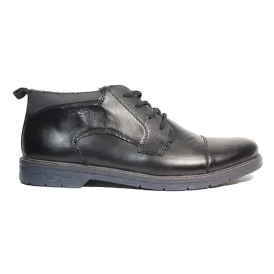 (8 (Adults')) | Black/Black | Mens Chukka Ankle Boots