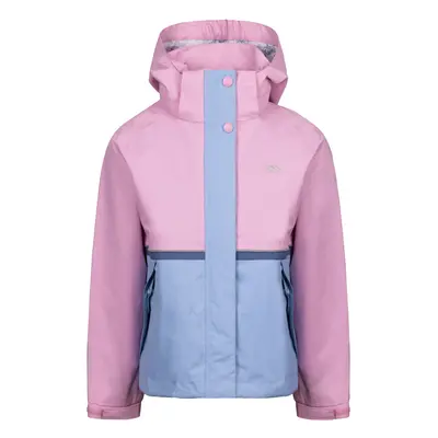 (11-12 Years, Sweet Pink) Trespass Girls Allora TP50 Waterproof Jacket