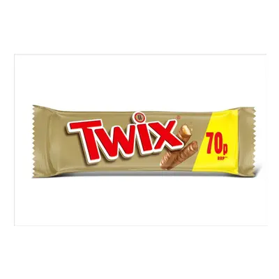 Twix Twin Chocolate Bars 50g ( pack of )