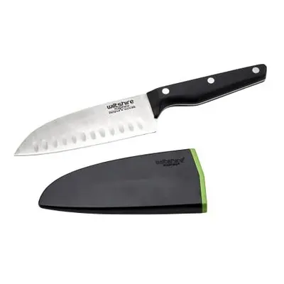 Staysharp Triple Rivet Santoku Knife 15cm Patented Stage SelfSharpening System for Improved Cutt