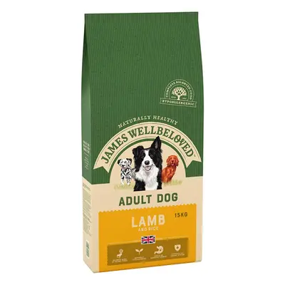 James Wellbeloved Complete Dry Adult Dog Food Lamb and Rice, kg