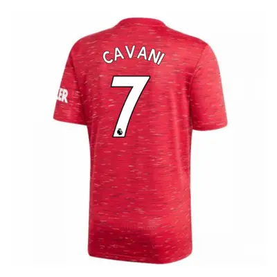 (XXL) Man Utd Adidas Home Football Shirt (Kids) (CAVANI 7)