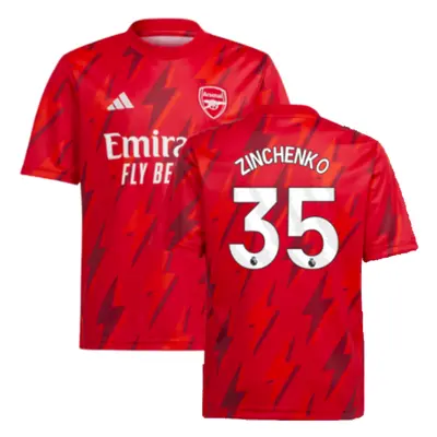 (SB) Arsenal Pre-Match Shirt (Red) - Kids (Zinchenko 35)