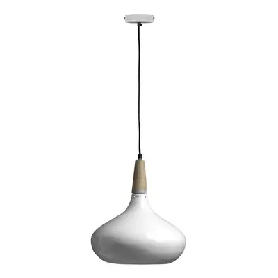 White Curved Pendant Light, Reliable Pendant Ceiling Light, Easy Installation Down Light for Hom