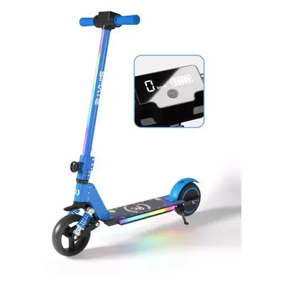 (Blue) SIMATE S5 Kids 6.5" Electric Scooter 130W Age