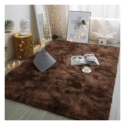 (BROWN, 200X290 CM) Extra Large Rugs Fluffy Shaggy Living Room Rug