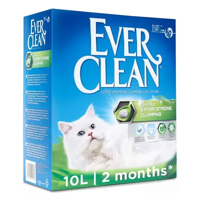 Ever Clean Extra Strong Clumping Cat Litter, Litre, Scented