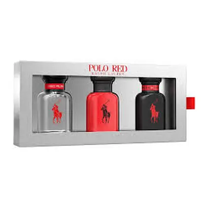 Polo Red Pcs Set: Red Rush 1.36 Eau De Toilette Spray + Red 1.36 Eau De Toilette Spray + 1.36 Re