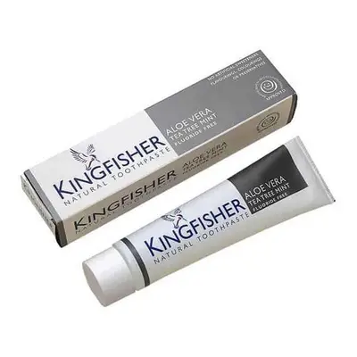 Kingfisher Toothpaste Aloe Vera/Tea Tree Mint 100ml (12 Pack)