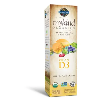 Garden of Life mykind Organics Vegan D3 Spray, 2oz Spray