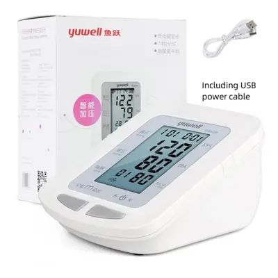 (YE660B NO adapter) Yuwell Ye660b Blood Pressure Monitors Digital Blood Pressure Meter Tensiomet