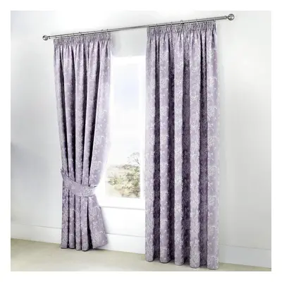 (W 66.1" x 90.2" (1 Panels), Lavender) Serene - Jasmine - Curtains with Tie-backs, x 229cm, Lave