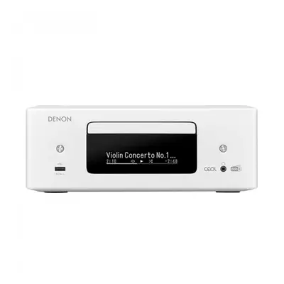 Denon RCD-N12 DAB Network Mini System - White