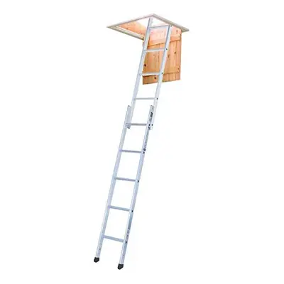 Youngman Spacemaker 2-Section Loft Ladder, Silver, x x cm, Set of Pieces