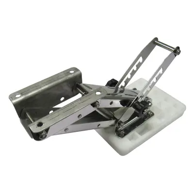 (20HP - 40KG, White) Adjustable Auxiliary Outboard Motor Bracket