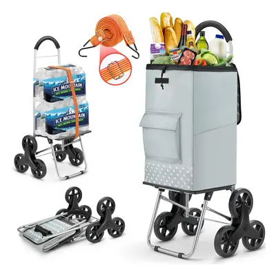 Shopping Trolley L, Multifunctional Shopping Trolley Stair Climbing Load Capacity kg, 2-in-1 Sta