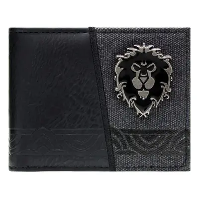 World of Warcraft Alliance Faction Insignia Black ID & Card Bi-Fold Wallet