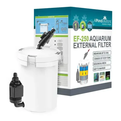 AllPondSolutions 800L/H Aquarium External Filter EF-250