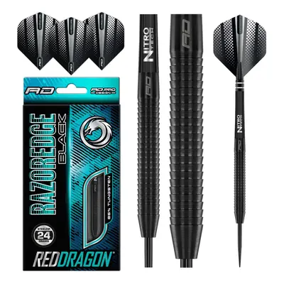 RED DRAGON Razor Edge Black gram darts Tungsten professional steel darts with flights and shafts