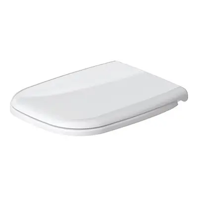 Duravit D-Code Toilet Seat with Soft Close Hinges White