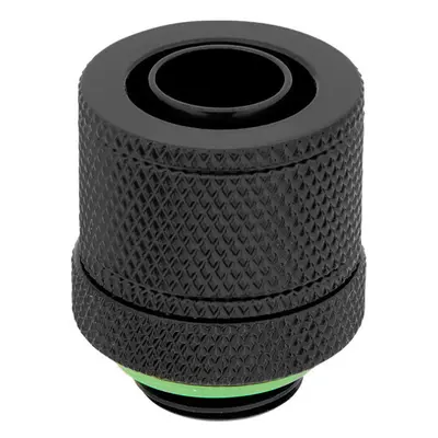 Corsair Hydro X Series XF Black Compression 10/13mm (3/8" / 1/2") ID/OD Fittings - Four Pack