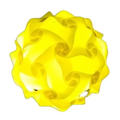 (Yellow) 40CM Elements Ceiling Pendant Modern IQ Jigsaw Home Hanging Xmas Lamp Light Shade