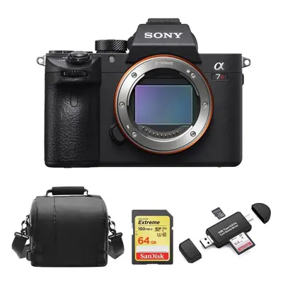 SONY A7R III Body + 64GB SD card + camera Bag + Memory Card Reader