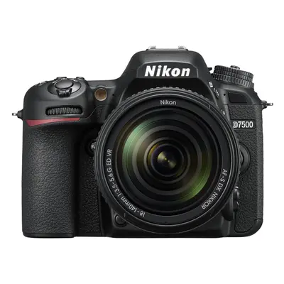 Nikon D7500 Camera Body with mm VR Digital DSLR Kit - Black