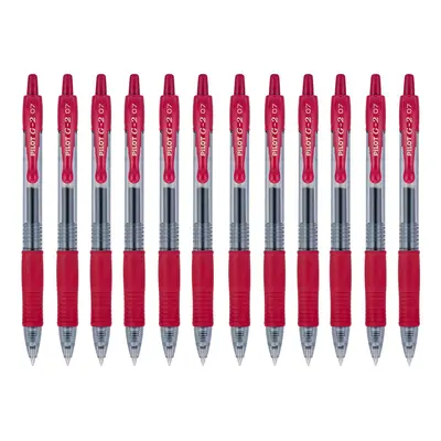 31247 Pilot G2-7 Retractable Gel Roller Pen - Fine Pen Point Type - 0.7 mm Pen Point Size - Burg