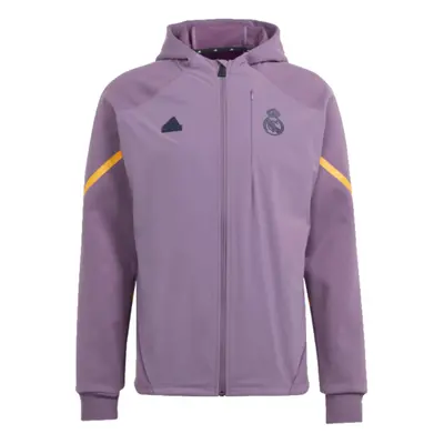 (3XL) Real Madrid D4GMD Full Zip Hoody (Shadow Violet)