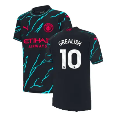 (XXLB) Man City Third Shirt (Kids) (GREALISH 10)