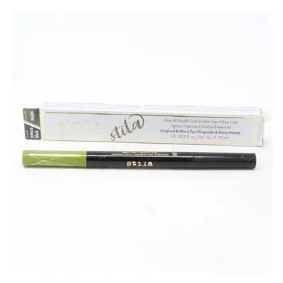 (Intense Black / Mojito) Stila Stay All Day Dual Eye Liner 0.33oz/1.0ml New With Box