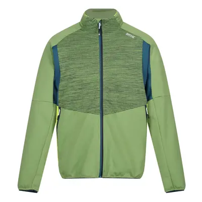 (XL, Piquant Green/Moroccan Blue/Citron Lime) Regatta Mens Yare VIII Full Zip Jacket