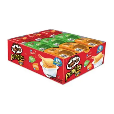 Kelloggs 0.74 oz Canister Potato Chips in Variety Pack, per Box