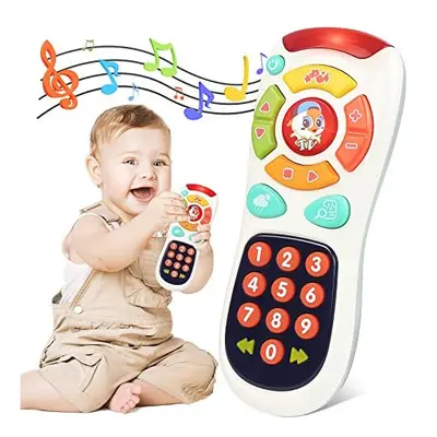 EastSun Early Educational TV Remote Control Baby Toy Months Plus, Phone Toys for Toddler 12 Mont