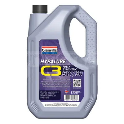 Granville Hypalube C3 Fully Synthetic 5W/30 Engine Oil Additive SAE Litre