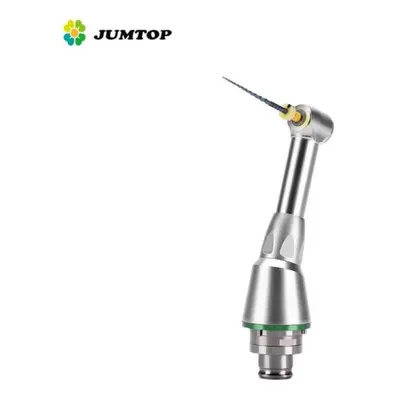 (silver) Dental 16:1 Reducer Angle Head Handpiece With Push Button Chuck For Endodontic Treatmen