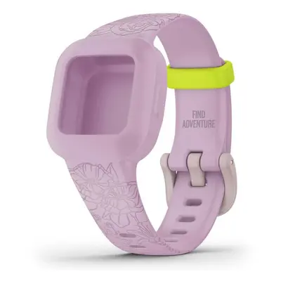 Unisex - Adult Accy Bands, Vivofit Jr3, Lilac Floral Jr.3 Interchangeable Wristband