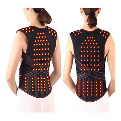 Tourmaline Self-heating 108PCS Magnetic Therapy Waist Back Shoulder Posture Corrector Spine Lumb