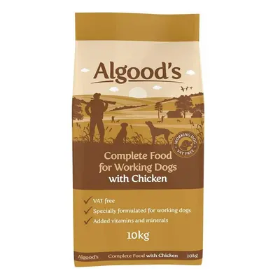 Algoods Working Dog Food Complete Dry Dog Food Chicken Flavour, Kg