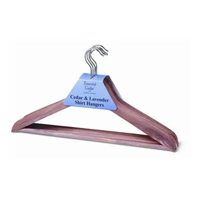 Woodlore Essential Cedar- Basic Hanger With Lavender- Set Of