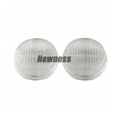 (Clear) Front Rear Smoke Clear Turn Signal Lens Indicator Lense Cover For Honda