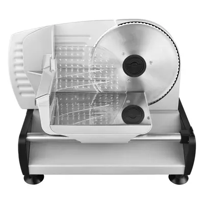 Venga! VG AS BS Electric Food Slicer - Stainless steel, Plastic, Silver