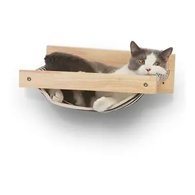 FUKUMARU Cat Hammock Wall Mounted Large Cats Shelf - Modern Beds and Perches - Premium Kitty Fur