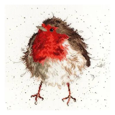 Jolly Robin (XHD5) Cross Stitch Kit by Wrendale Designs