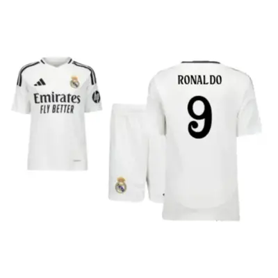 (XXL) Real Madrid Home Youth Kit (Ronaldo 9)