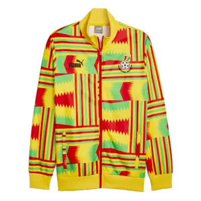 (3XL) Ghana FtblCulture Track Jacket (Yellow)