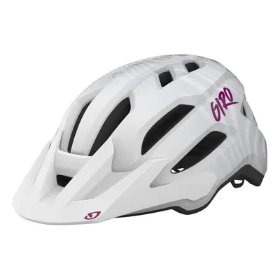 Giro Fixture II MIPS Mountain Bike Helmet for Men Women Kids and Adults - Matte White/Pink Rippl