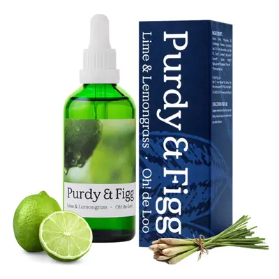 Purdy and Figg | Oh! de Loo - Millimeter Loo Deodoriser | Lime and Lemongrass Natural Air Refres